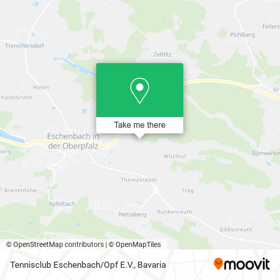 Tennisclub Eschenbach/Opf E.V. map