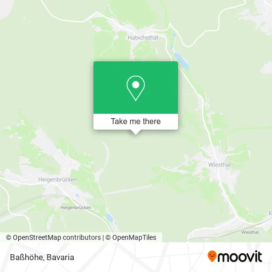 Карта Baßhöhe