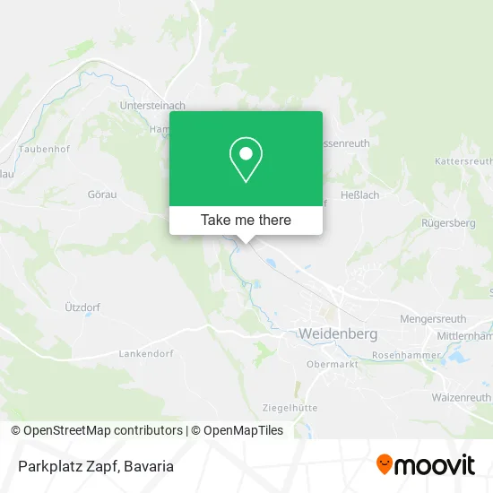 Карта Parkplatz Zapf