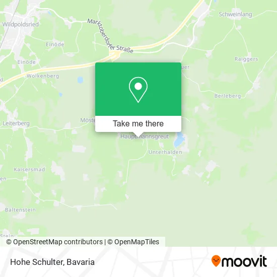 Карта Hohe Schulter