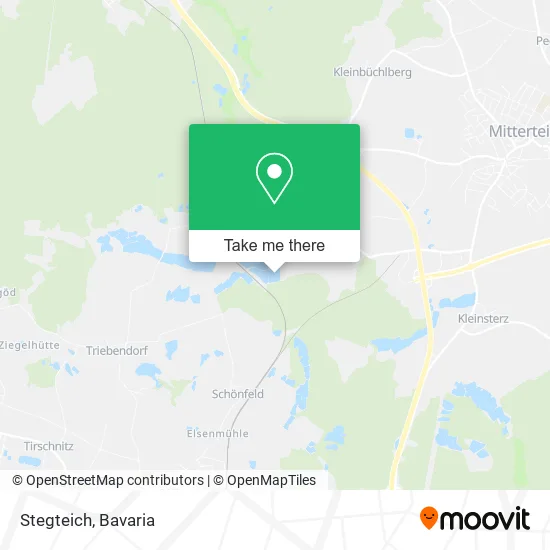 Карта Stegteich
