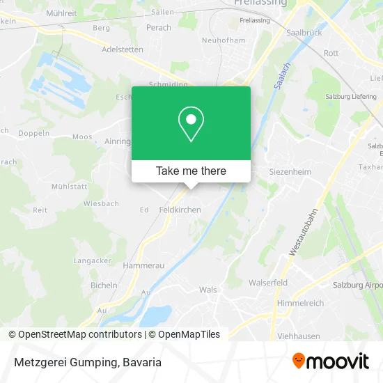 Карта Metzgerei Gumping