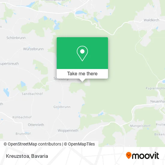 Карта Kreuzstoa