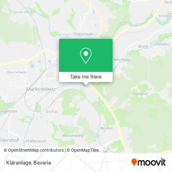 Карта Kläranlage