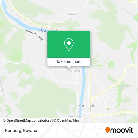 Карта Karlburg