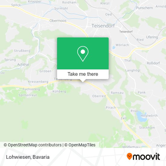 Lohwiesen map