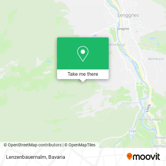 Карта Lenzenbauernalm