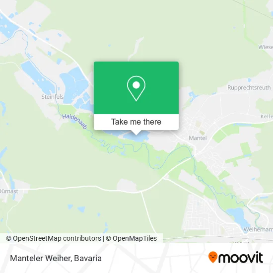 Карта Manteler Weiher
