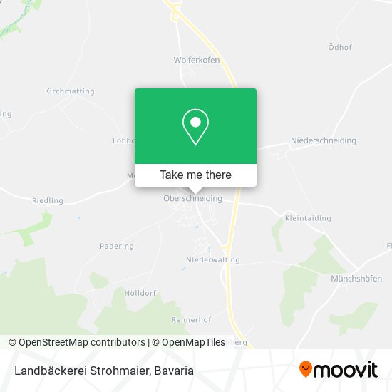 Landbäckerei Strohmaier map