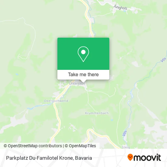 Карта Parkplatz Du-Familotel Krone