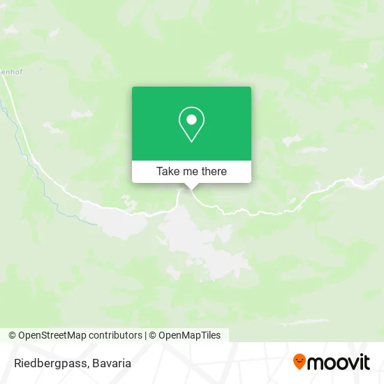 Карта Riedbergpass