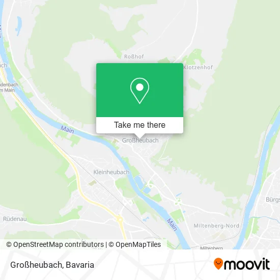Карта Großheubach