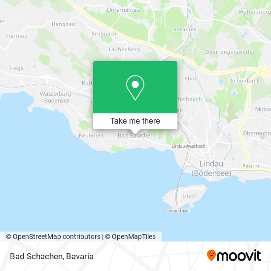 Карта Bad Schachen