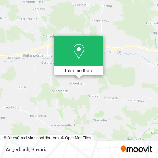 Карта Angerbach