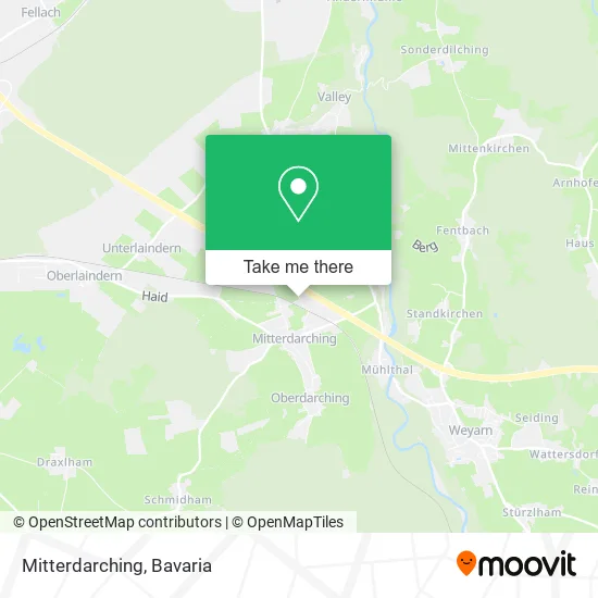 Карта Mitterdarching