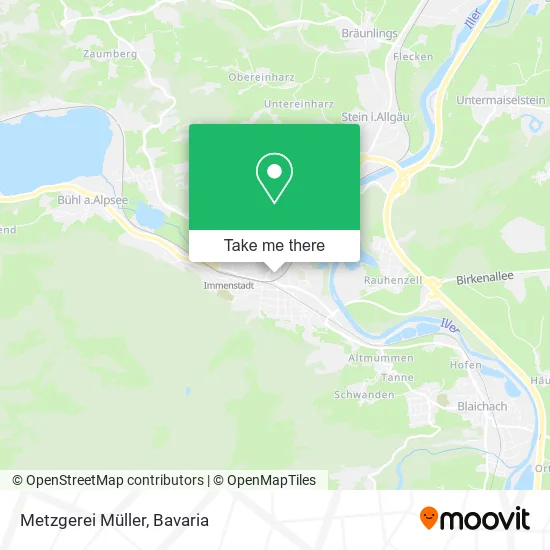 Карта Metzgerei Müller