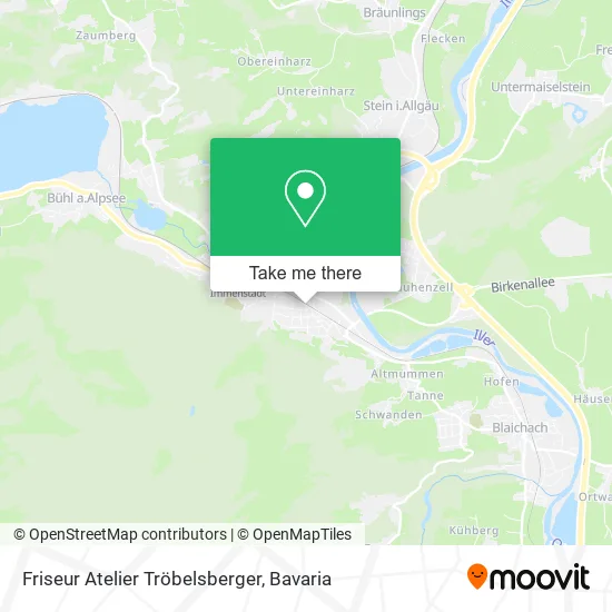 Карта Friseur Atelier Tröbelsberger