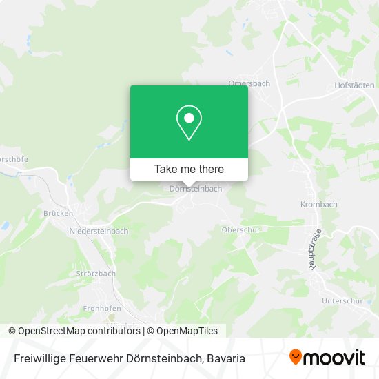 Freiwillige Feuerwehr Dörnsteinbach map