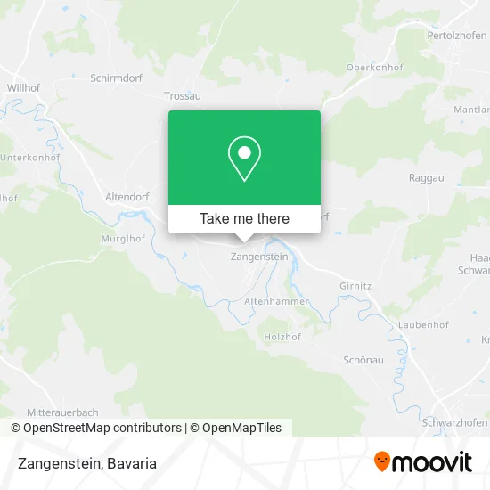 Карта Zangenstein