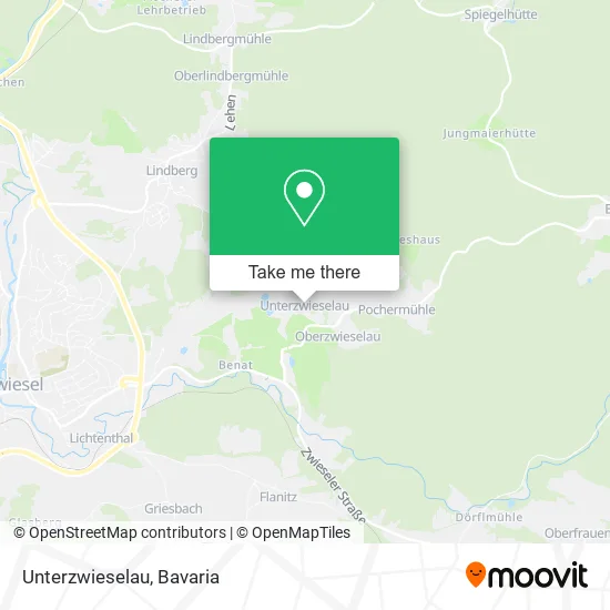 Карта Unterzwieselau