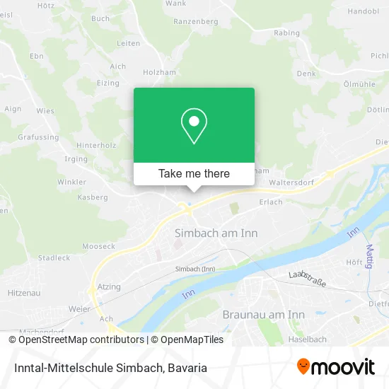 Карта Inntal-Mittelschule Simbach