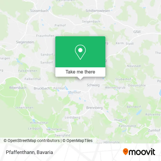 Карта Pfaffenthann