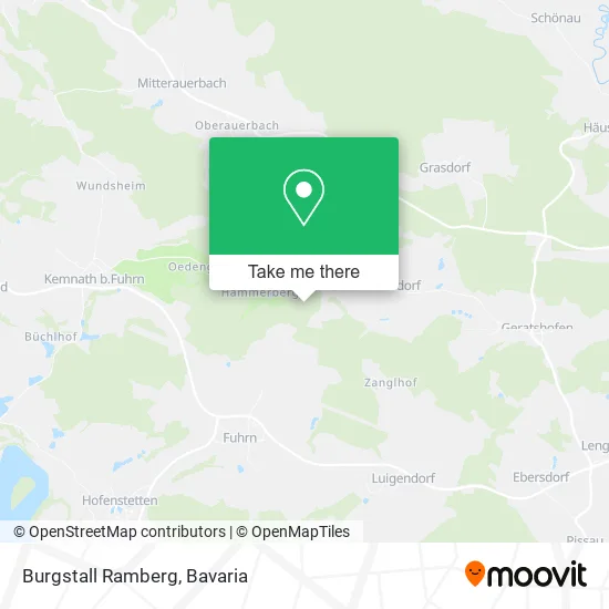 Карта Burgstall Ramberg