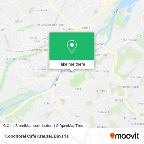 Konditorei Café Kreuzer map