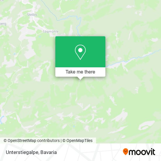 Карта Unterstiegalpe