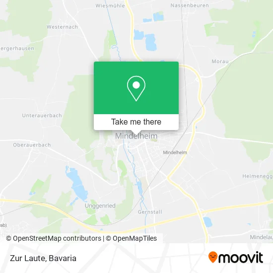 Карта Zur Laute