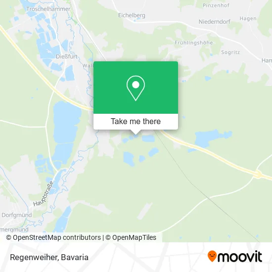 Карта Regenweiher