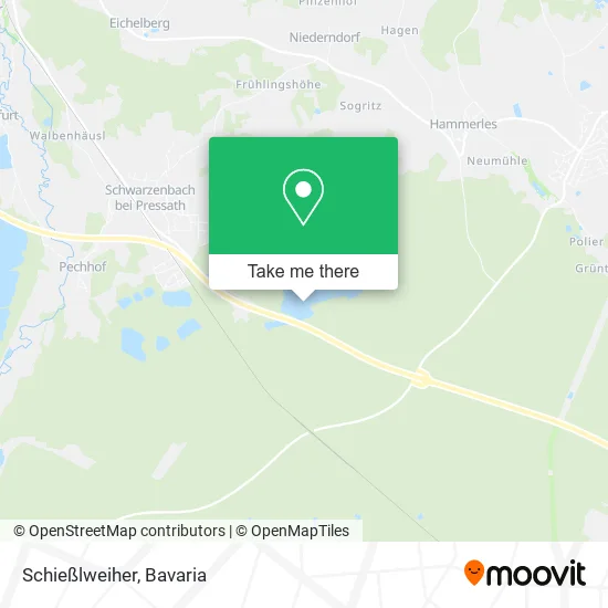 Карта Schießlweiher