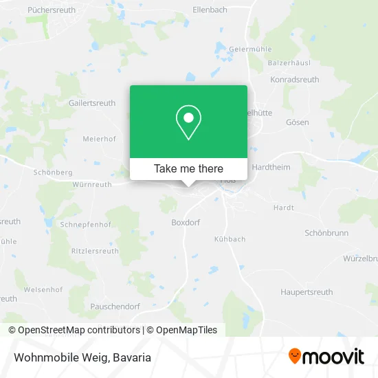 Карта Wohnmobile Weig