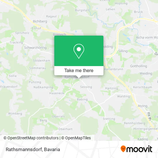 Карта Rathsmannsdorf