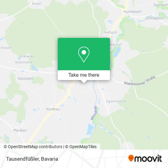 Tausendfüßler map