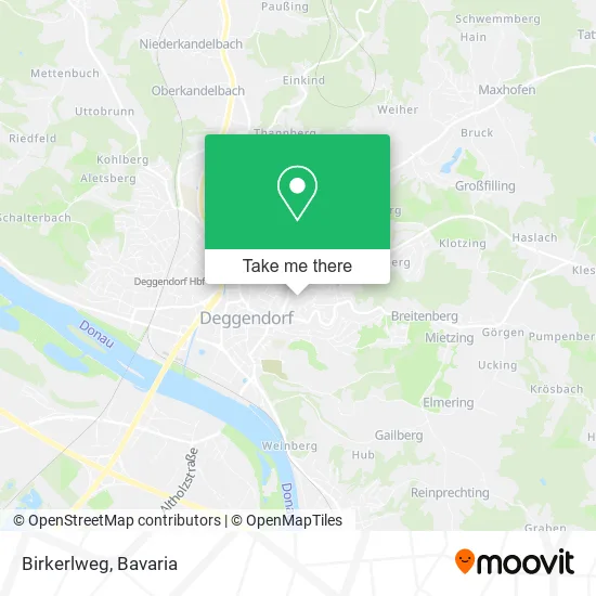 Карта Birkerlweg