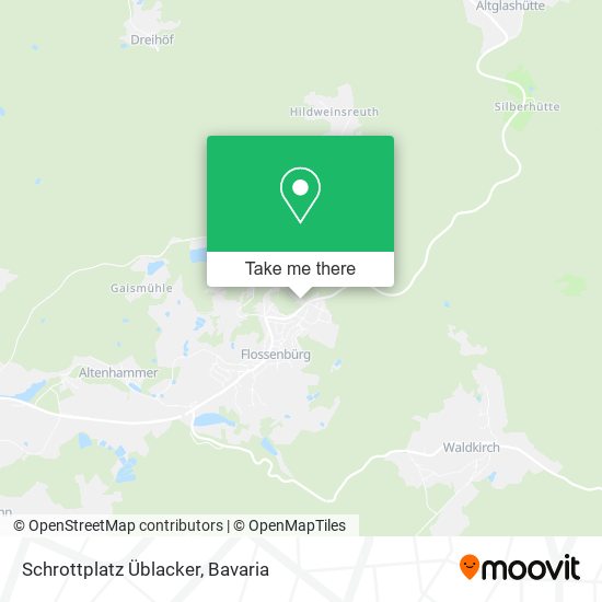 Schrottplatz Üblacker map