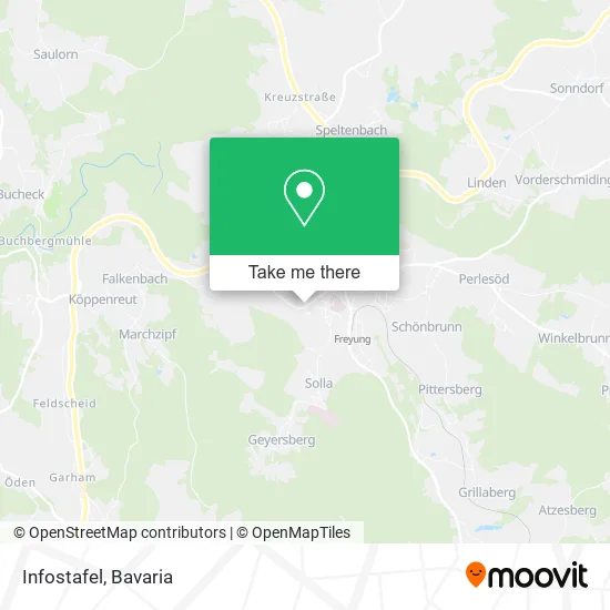 Карта Infostafel