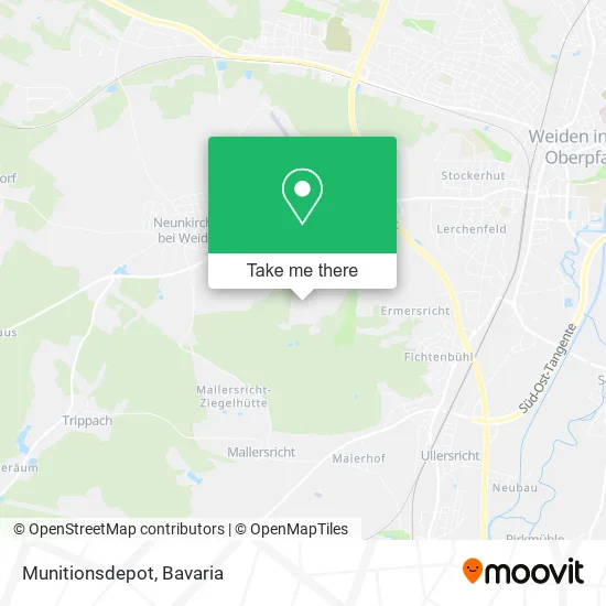 Карта Munitionsdepot