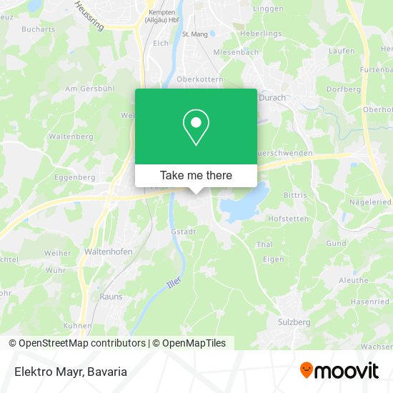 Elektro Mayr map