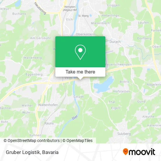 Gruber Logistik map