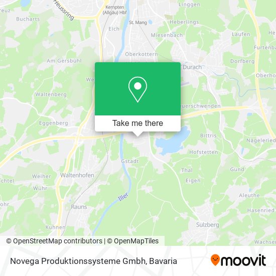 Карта Novega Produktionssysteme Gmbh