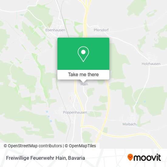 Freiwillige Feuerwehr Hain map