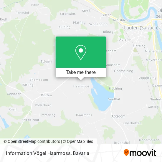 Карта Information Vögel Haarmoss