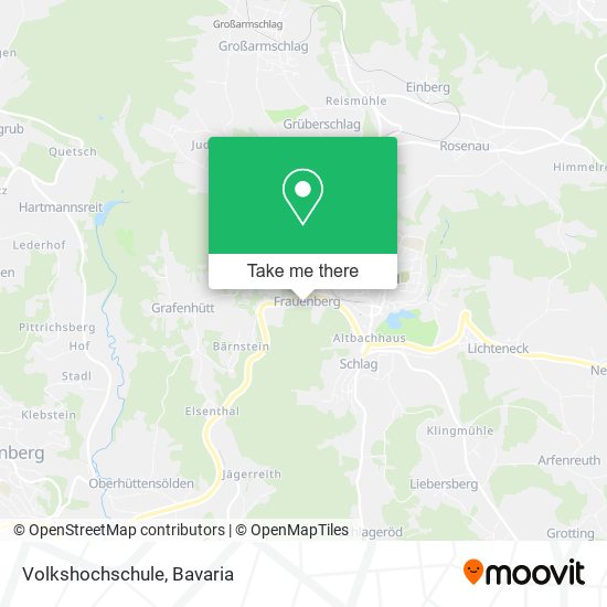 Volkshochschule map