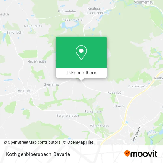 Карта Kothigenbibersbach