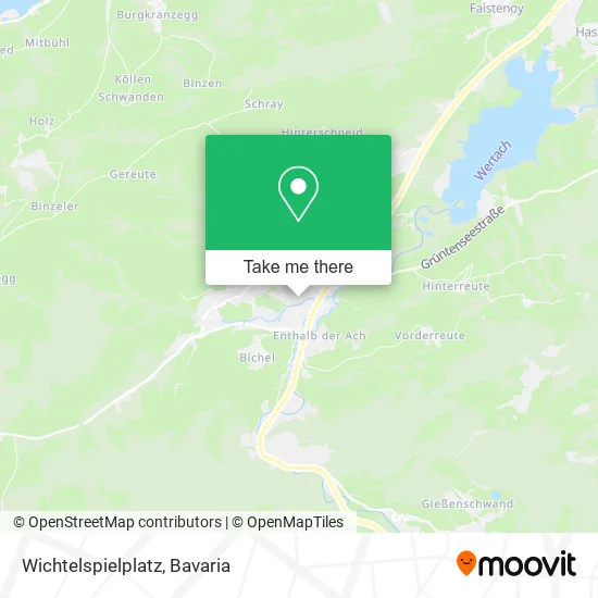 Карта Wichtelspielplatz
