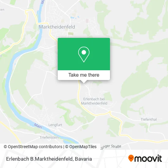 Erlenbach B.Marktheidenfeld map