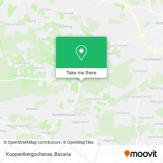 Карта Koppenbergschanze