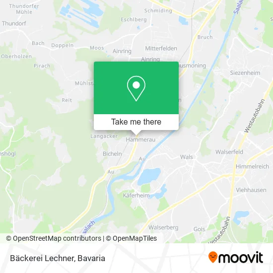 Карта Bäckerei Lechner